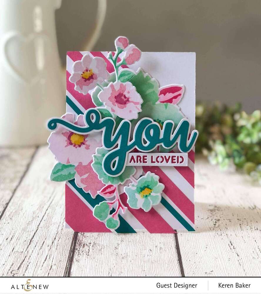Altenew Stencil & Die Bundle - Impressionist Bouquet ALT6373