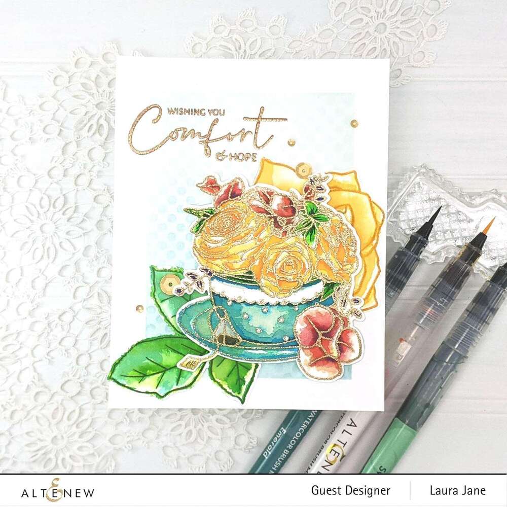 Altenew Dies Set - Rose Tea ALT6439