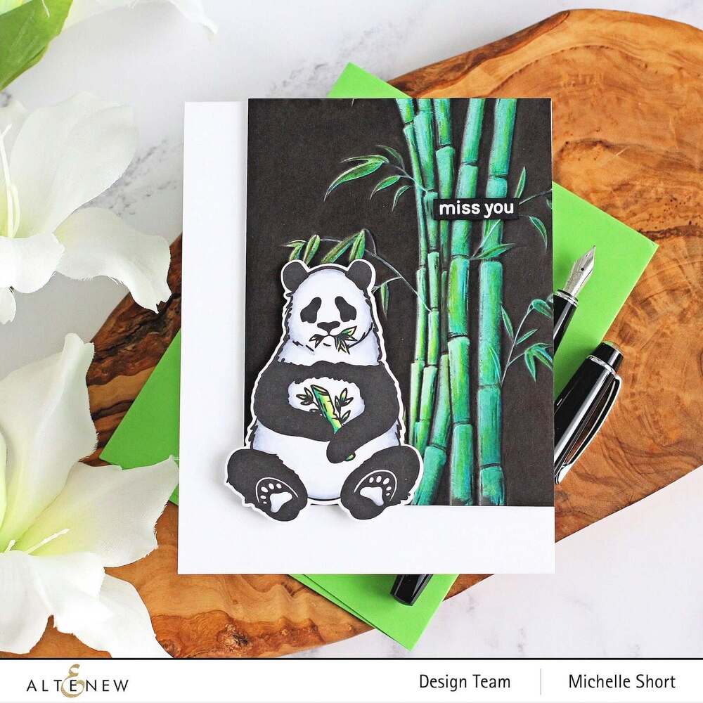 Altenew 3D Embossing Folder - Bamboo Branches ALT7662