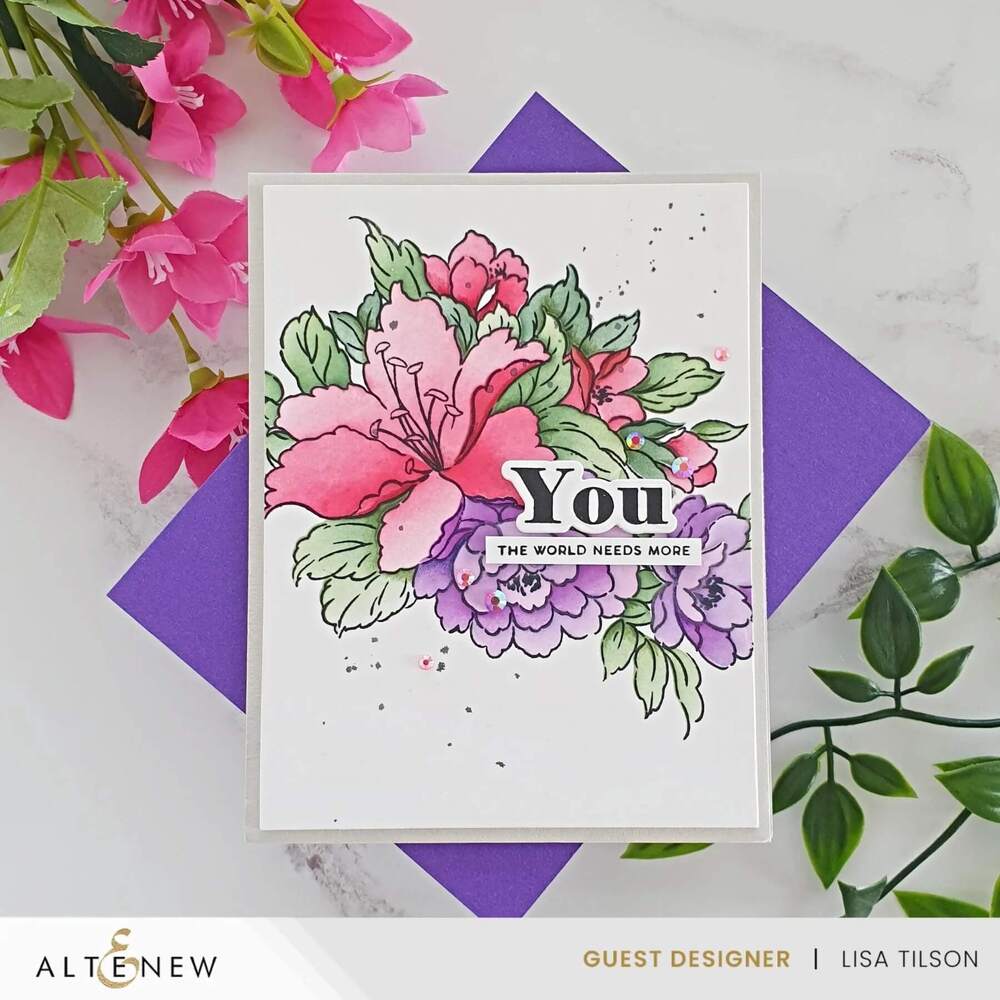 Altenew Clear Stamps - Bold Bouquet ALT7683