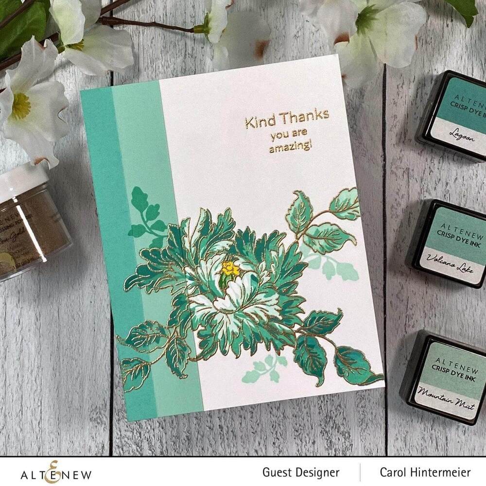 Altenew Fresh Dye Ink Re-inker - Sea Shore (Mountain Mist, Volcano Lake, Lagoon, Emerald)