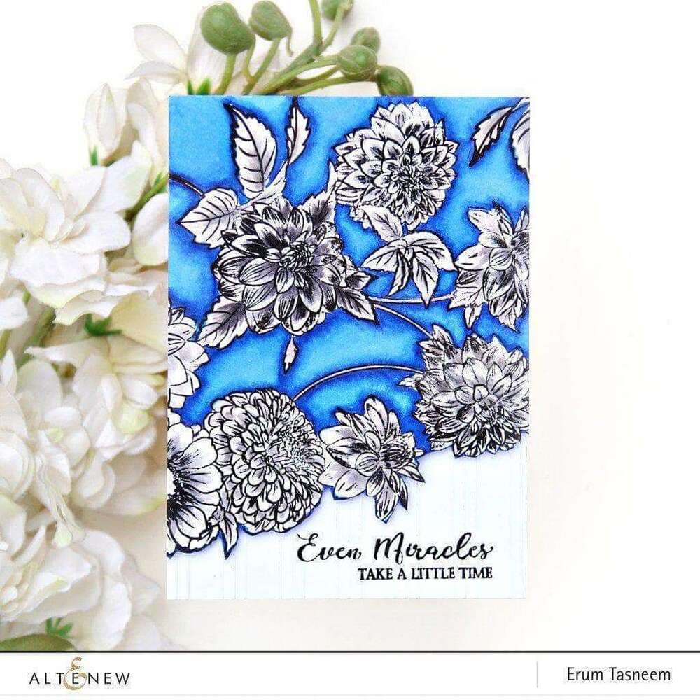 Altenew Fresh Dye Ink Re-inker - Rock Collection (Limestone, Silver Stone, Industrial Diamond, Pure Graphite)