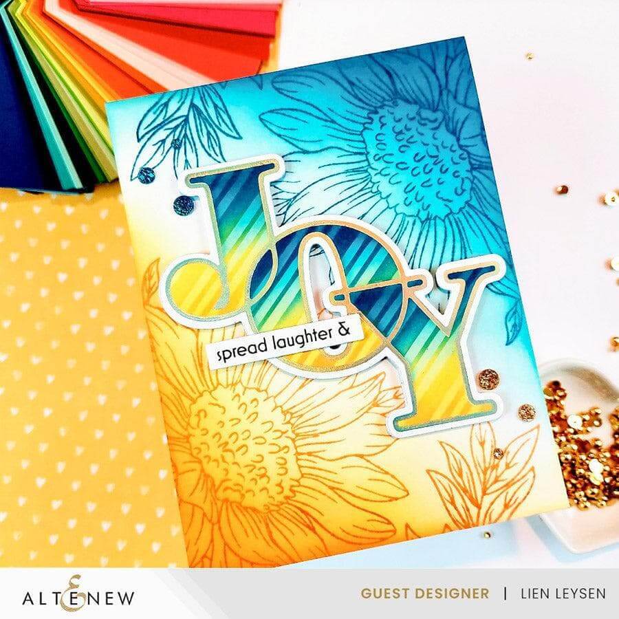 Altenew Stencil - Joy ALT8209