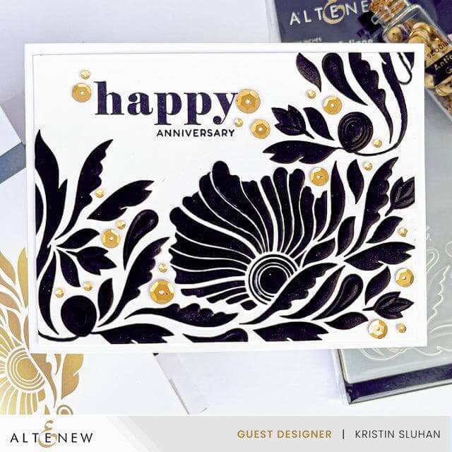 Altenew Hot Foil Plate Set - Fanning Foliage ALT8212