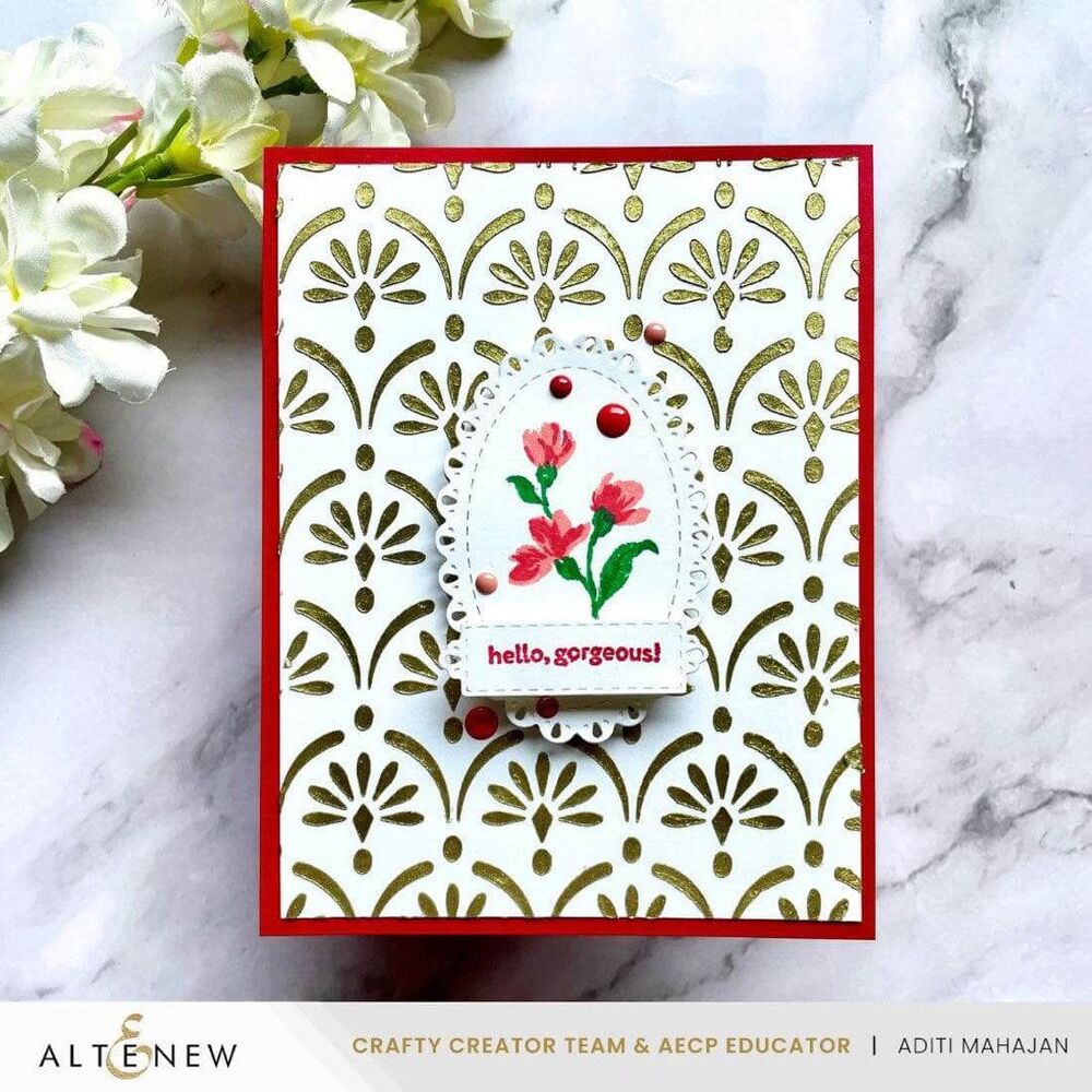 Altenew Shimmer Relief Paste - Brass ALT8641