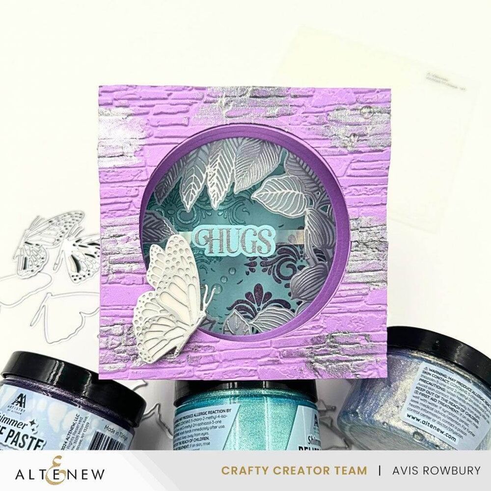 Altenew Shimmer Relief Paste - Silver ALT8644
