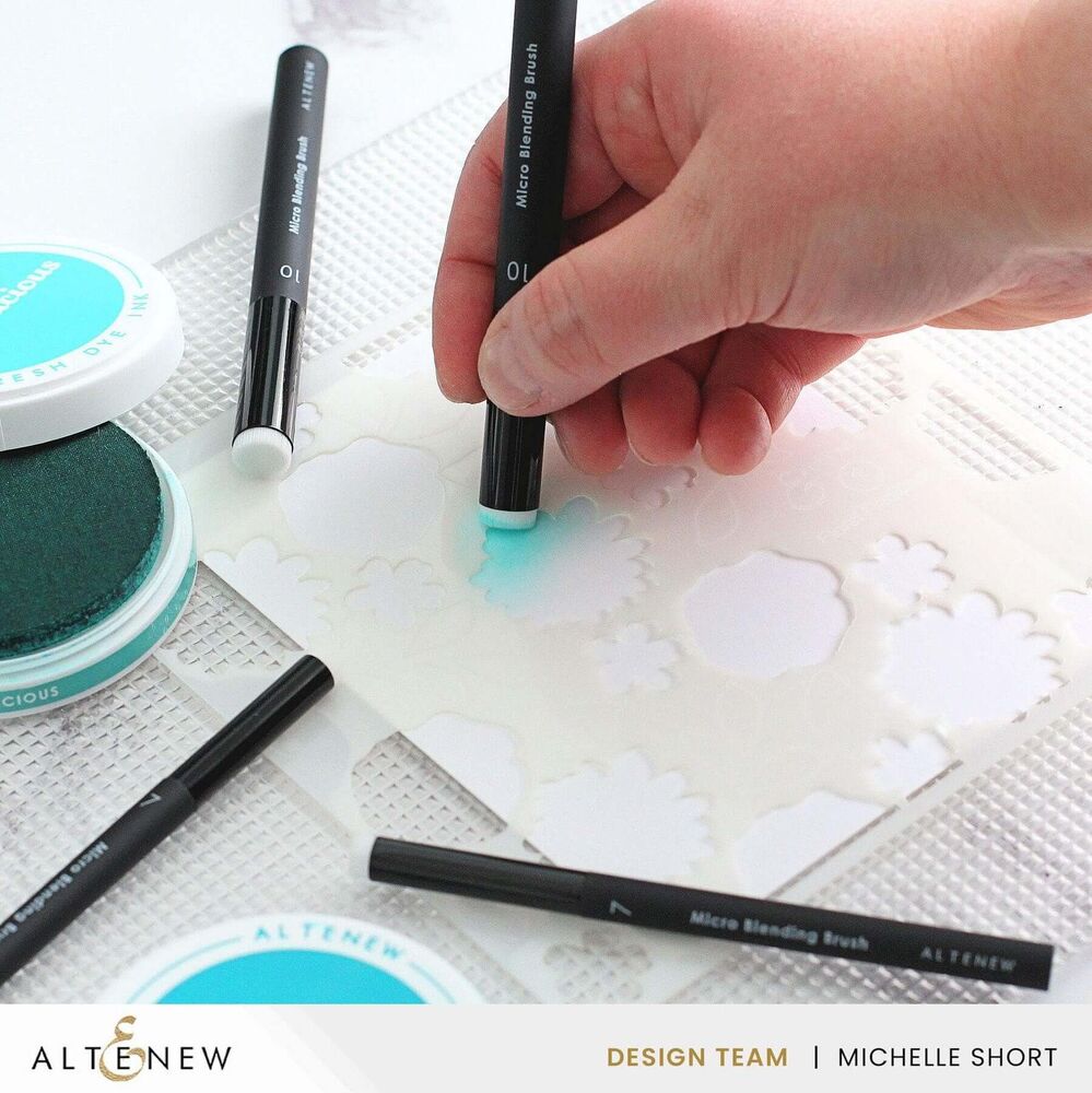 Altenew Micro Blending Brush Set - Flat Bristles ALT8785