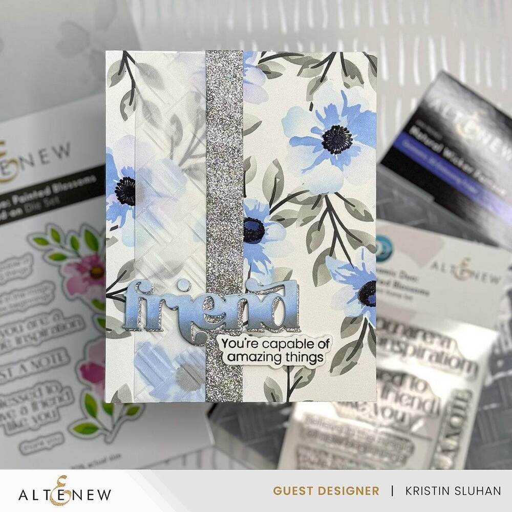 Altenew Stencil - Dynamic Duo: Painted Blossoms ALT8907BN