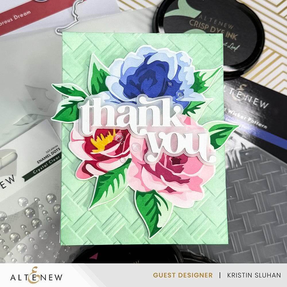 Altenew Dies - Stencil Art: Amorous Dream Add-On ALT8910