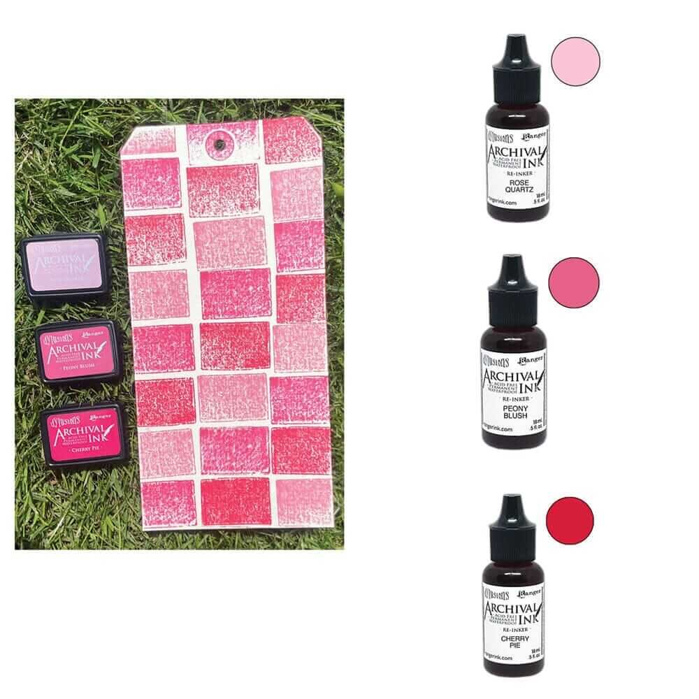 Dylusions Archival Re-Inker 0.5oz - Cherry Pie ARD92117