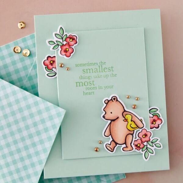 Spellbinders Clear Stamps & Die Set - Bundle of Joy (by Simple Stories) BD-1012