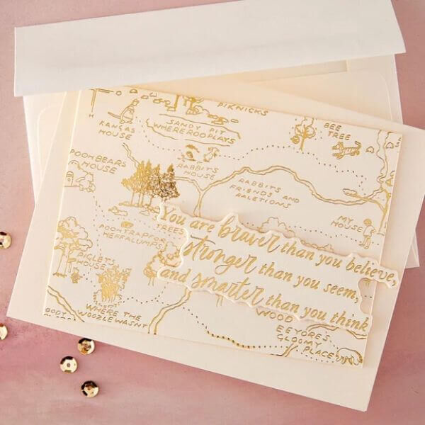 Spellbinders Press + Foil Plate & Dies - Say Cheese Classic Pooh - Baby (by Simple Stories) BD-1030