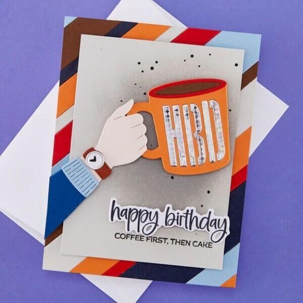 Spellbinders Cardmaking Kit - Just Add Cake Birthday BD-1049
