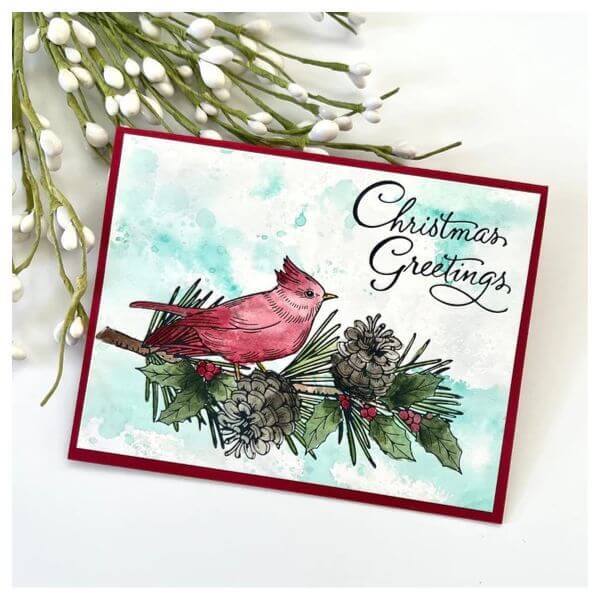 Spellbinders BetterPress Letterpress System Press Plates - Chirstmas Greetings BP071