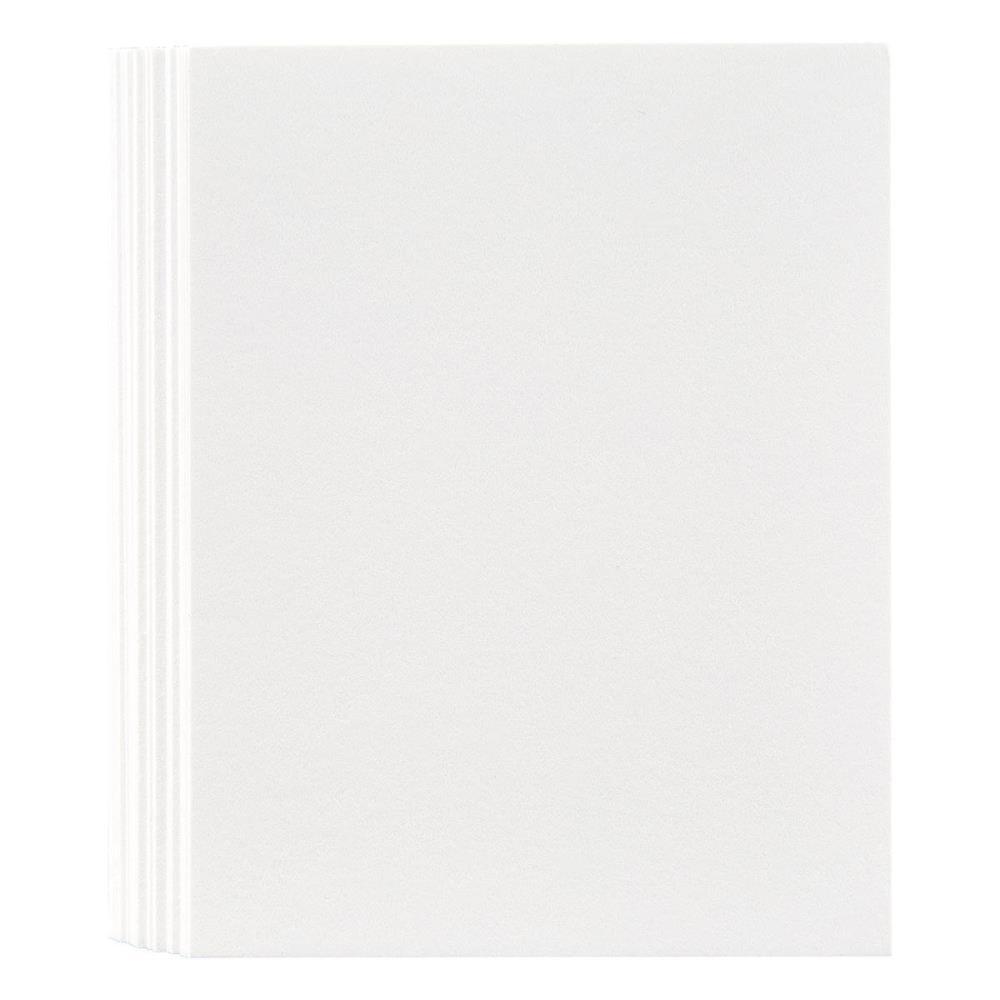 Spellbinders BetterPress Letterpress A2 Cotton Card Panels - Porcelain (25/Sheets) BPC002
