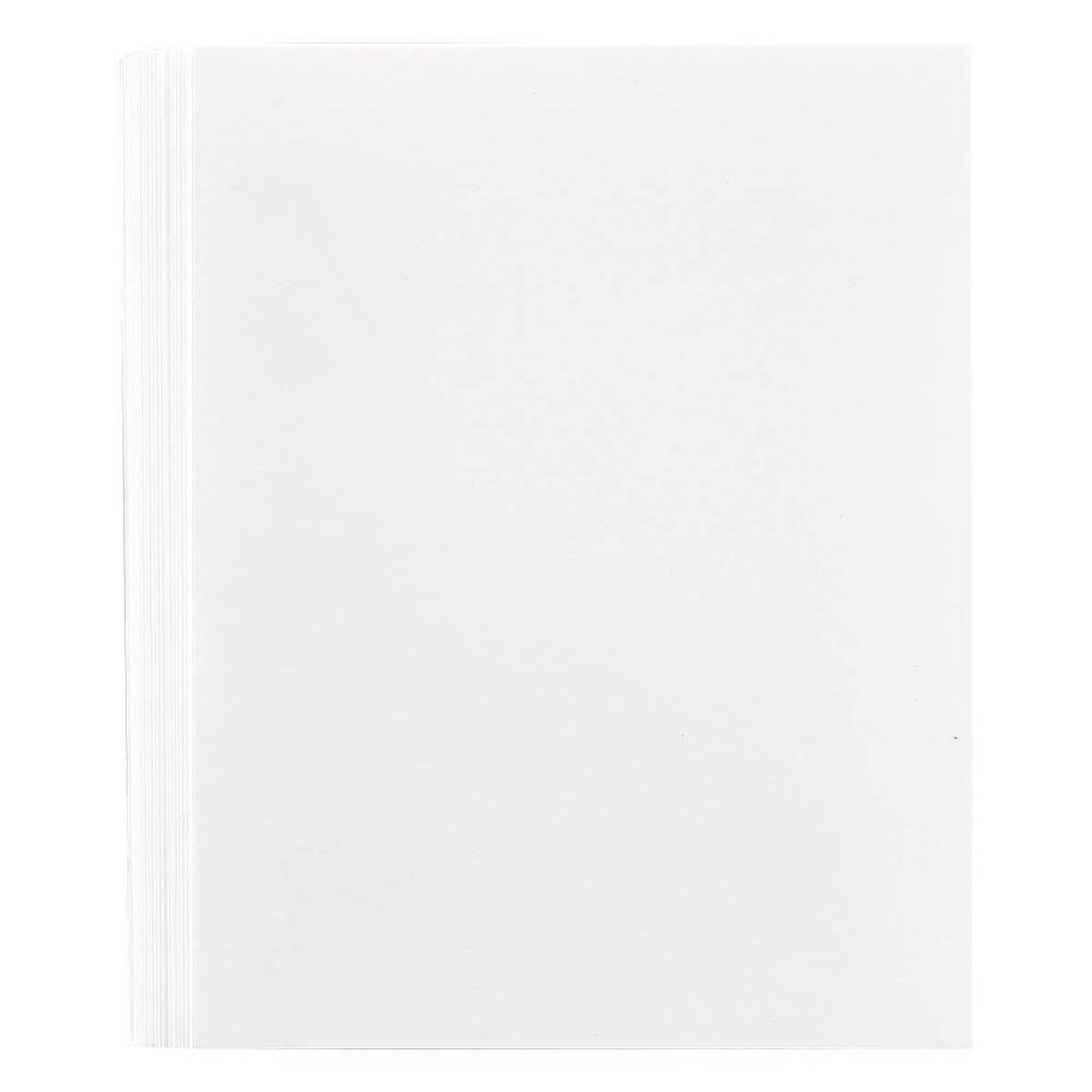 Spellbinders BetterPress Letterpress 8.5"x11" Cotton Sheets - Porcelain (25/Sheet) BPC008