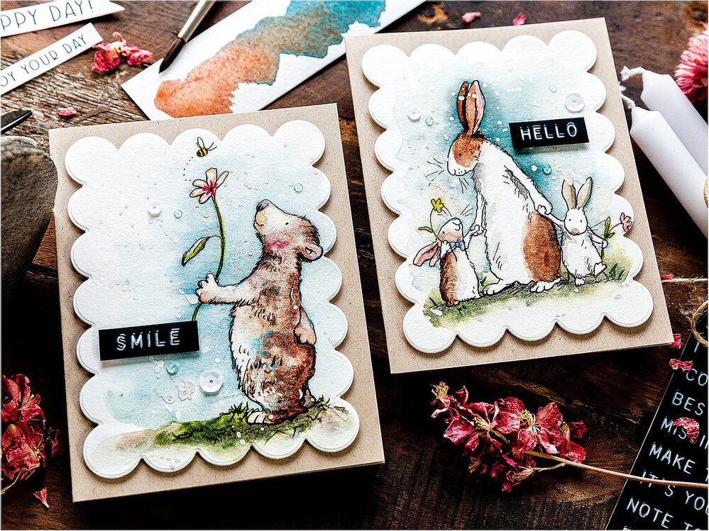 Colorado Craft Company Clear Stamps 4"X6" - Happy Day! - By Anita Jeram