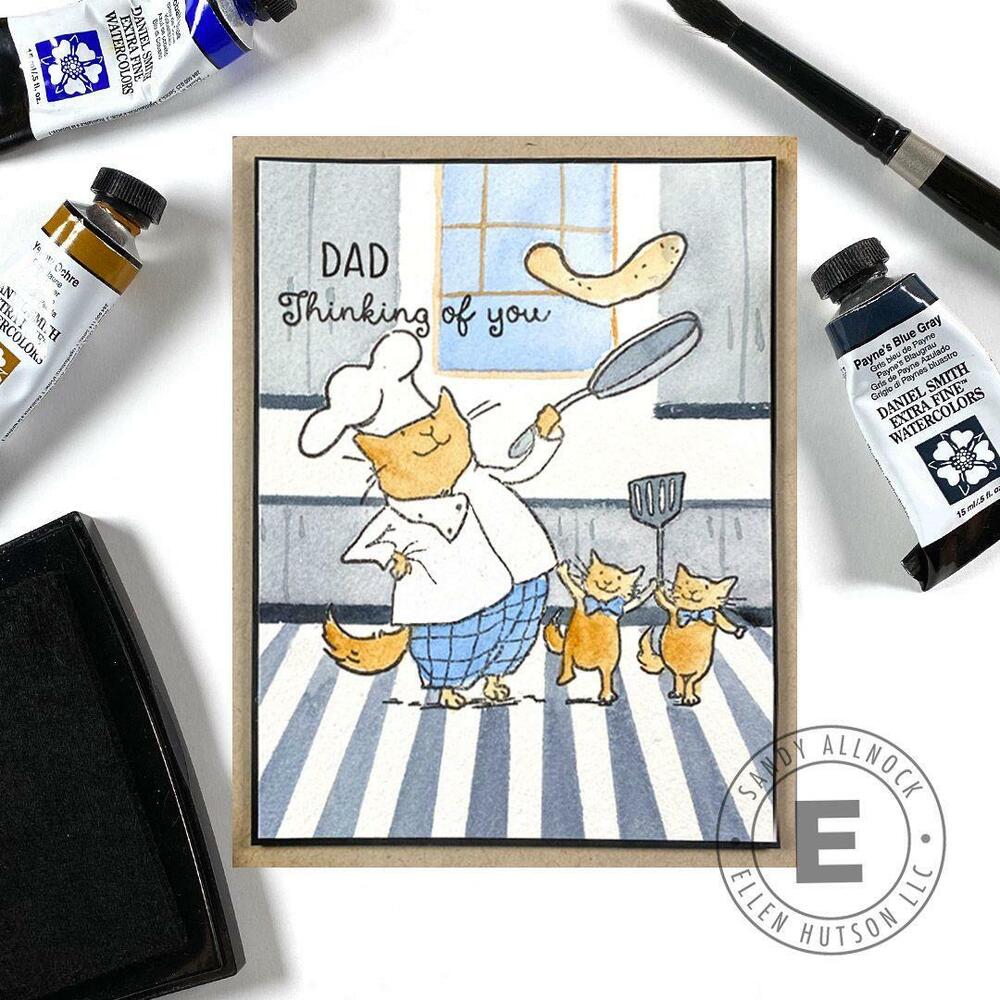 Colorado Craft Company Clear Stamps 3"X4" - For Dad Names - By Anita Jeram