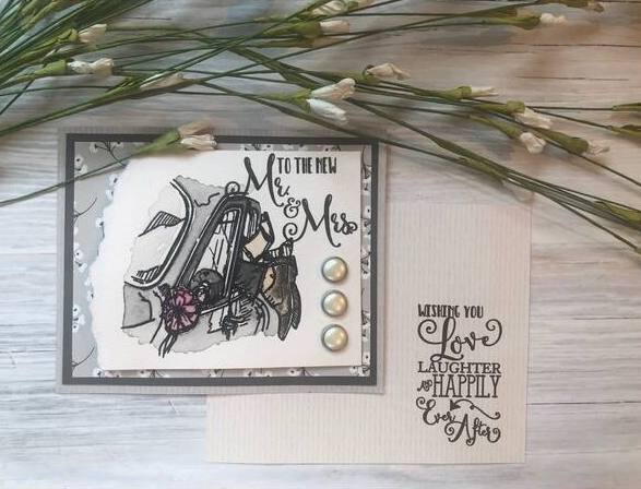 Colorado Craft Company Clear Stamps 4"X6" - Mr. & Mrs. (Lovely Legs)