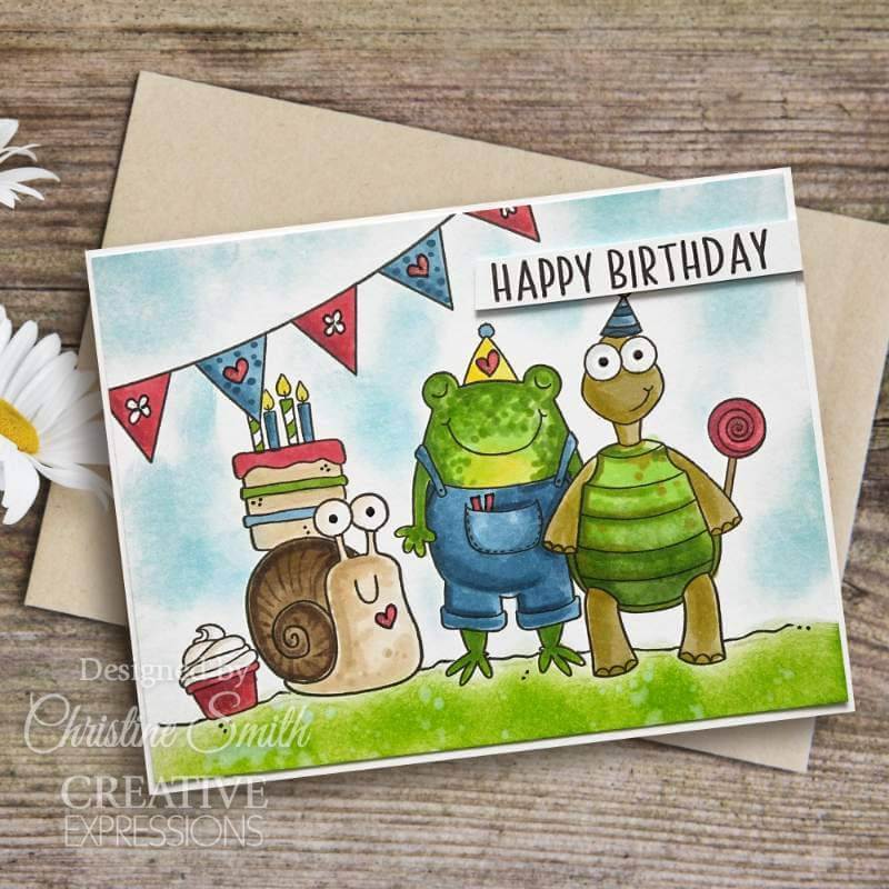 Creative Expressions Clear Stamps by Jane's Doodles - It's Your Day (6 in x 8 in)
