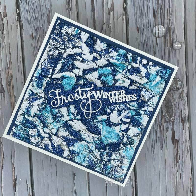 Creative Expressions Craft Dies - Festive Frosty Winter Wishes (by Sue Wilson)