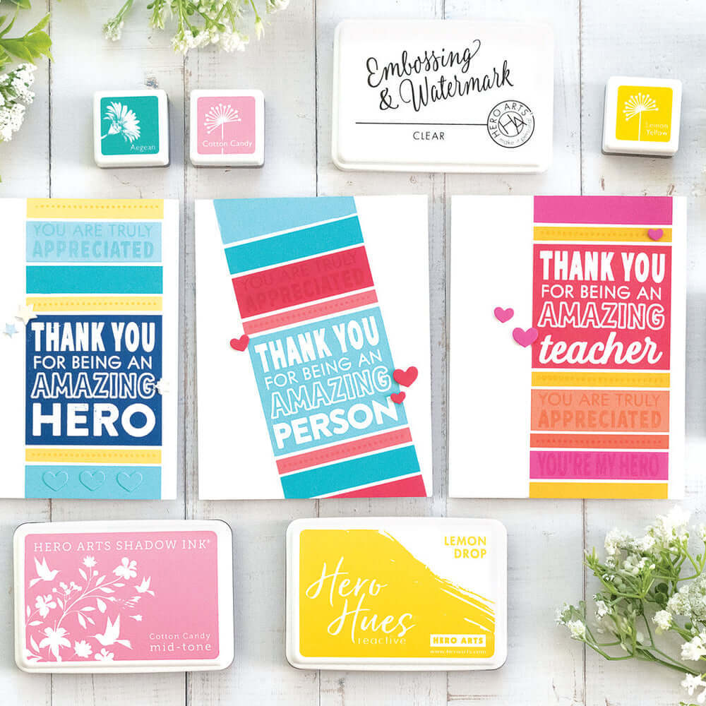 Hero Arts Clear Stamps 6"X8" - Special Thank You CM601