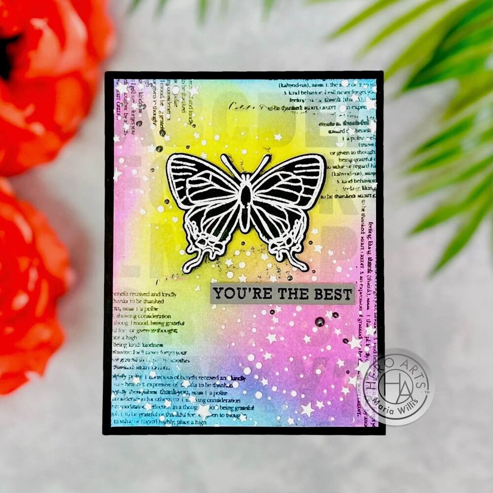 Hero Arts Clear Stamps - Background Texture Strips CM685