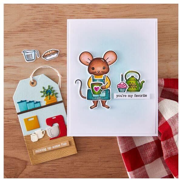 Hero Arts Clear Stamps - What's Cookin'? CM802