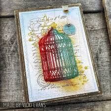 Tim Holtz Stampers Anonymous Cling Mount Stamp - French Marketplace CMS071