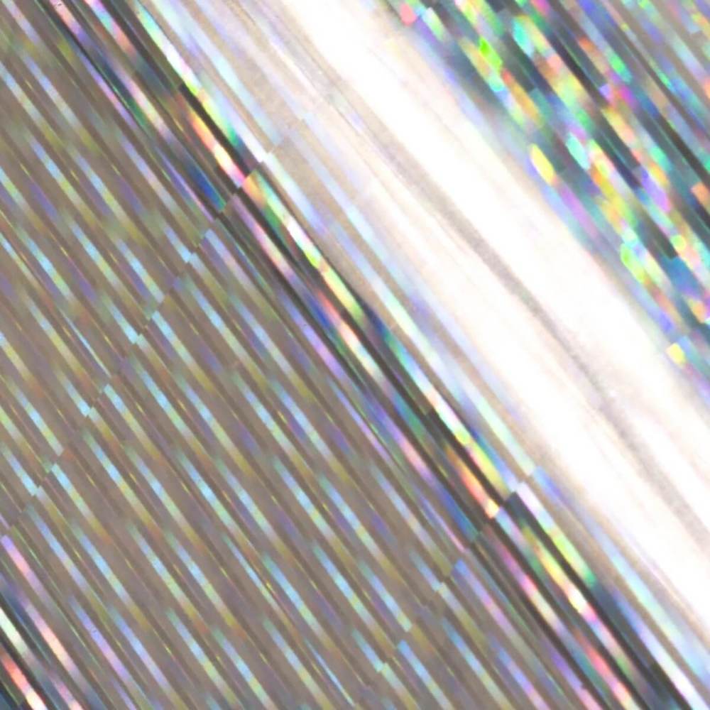 Couture Creations - Heat Activated Silver Foil - Iridescent Pillars Finish