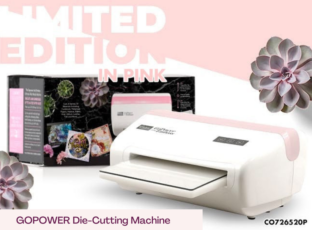 GoPower & Emboss Machine A4 Electric Die Cutting & Embossing Machine (AU warranty)