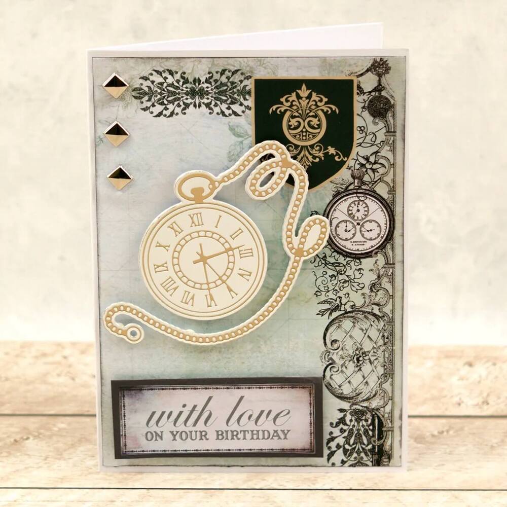 Couture Creations Paper 12x12 - Gentlemans Emporium - Sheet 8