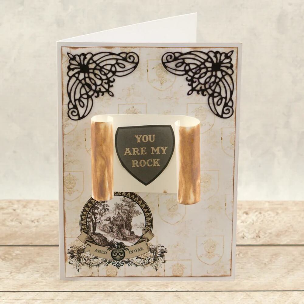 Couture Creations Paper 12x12 - Gentlemans Emporium - Sheet 12