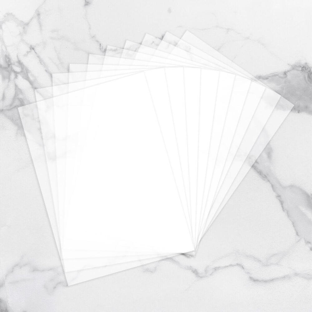 Couture Creations Synthetic Alcohol Ink Paper - Transparent A4 - 120gsm (10 sheets per pack)