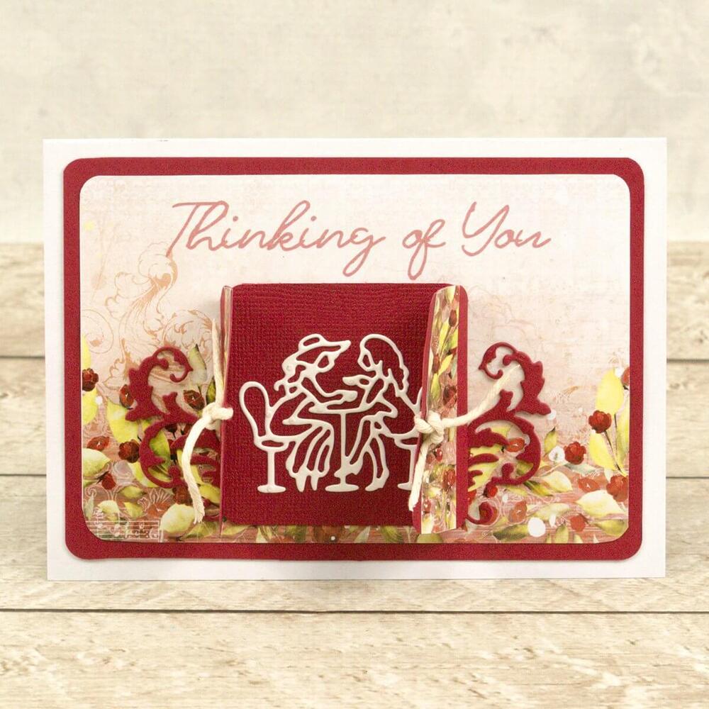 Couture Creations Mini Dies - Blooming Friendship - Coffee Break (1pc)