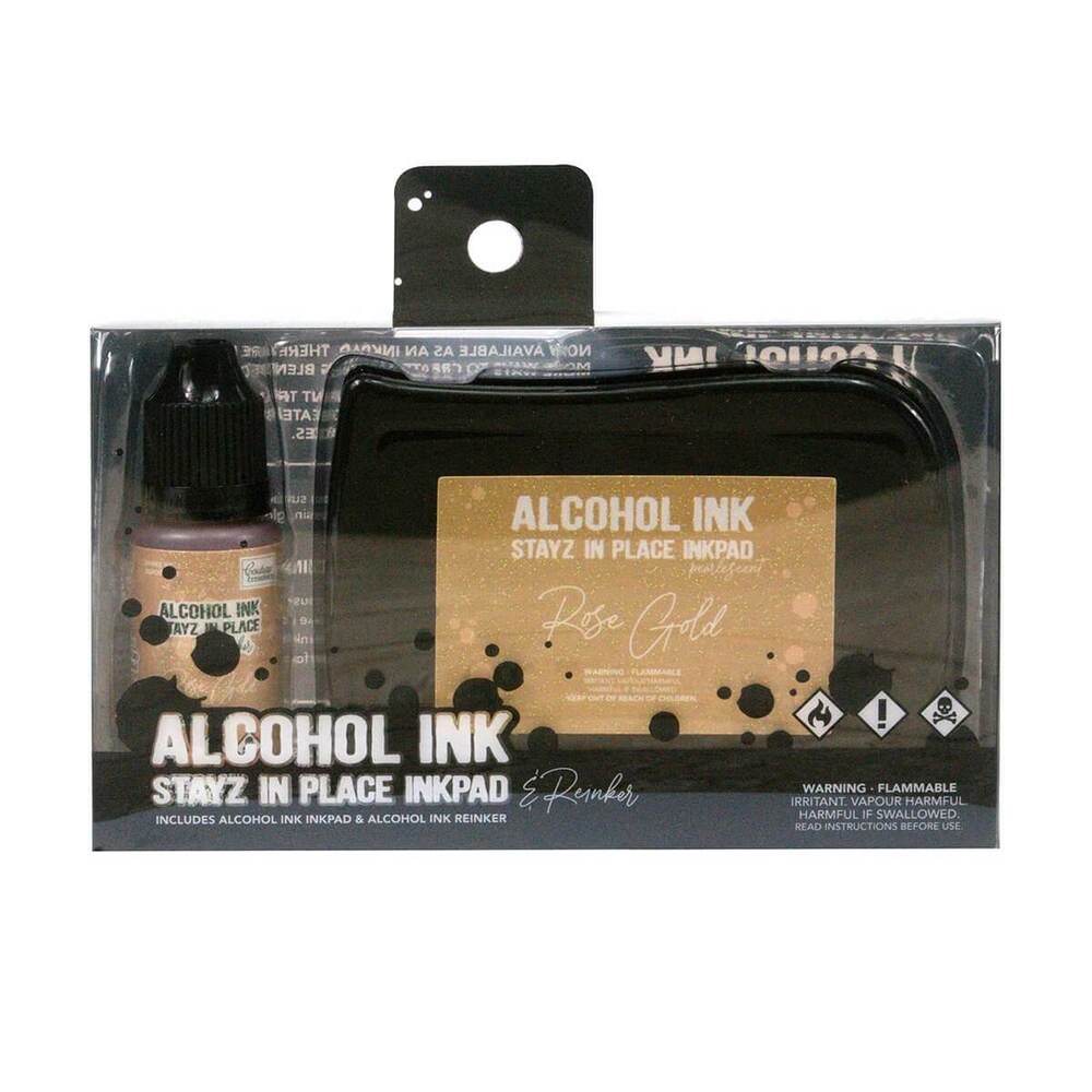 Couture Creations STAYZ IN PLACE Alcohol Ink Pad w/ 12ml Reinker (Choose Colour) - Foto 20 di 60
