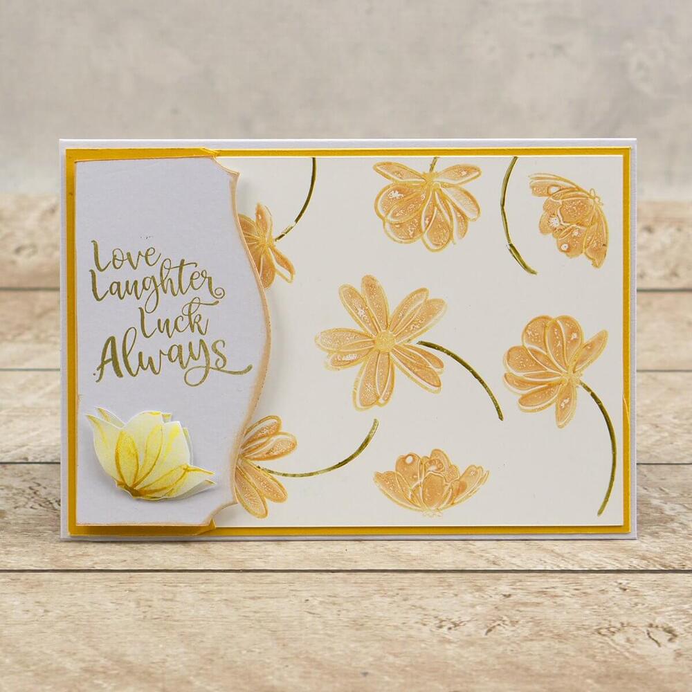 Couture Creations Stamp Set - You Go Girl - Sentiments (6pc)
