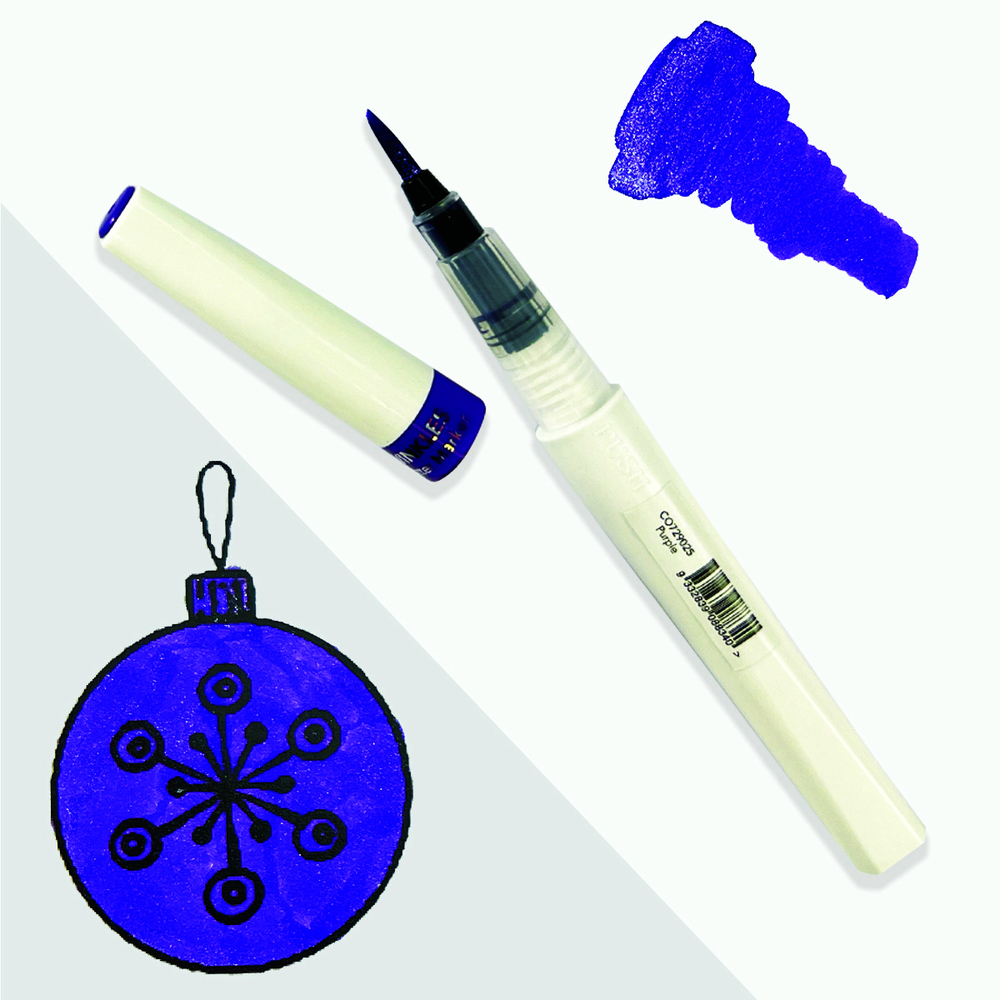 Couture CreationsWinkles Glitter Markers - Purple