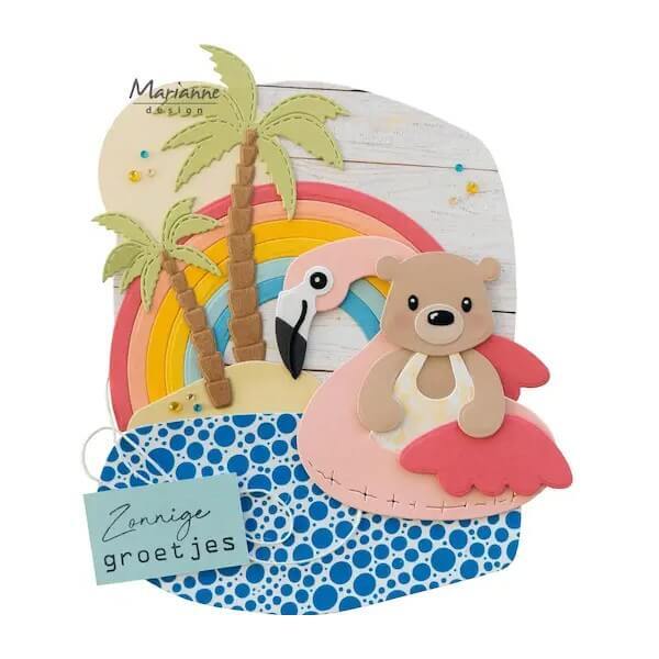 Marianne Design - Collectables Dies - Flamingo Float COL1512