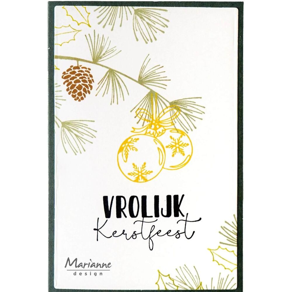 Marianne Design Clear Stamps - Silhouette Art Ornaments CS1200