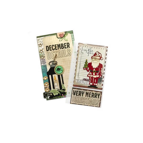 Elizabeth Craft Clear Stamps - Christmas Vibes CS272
