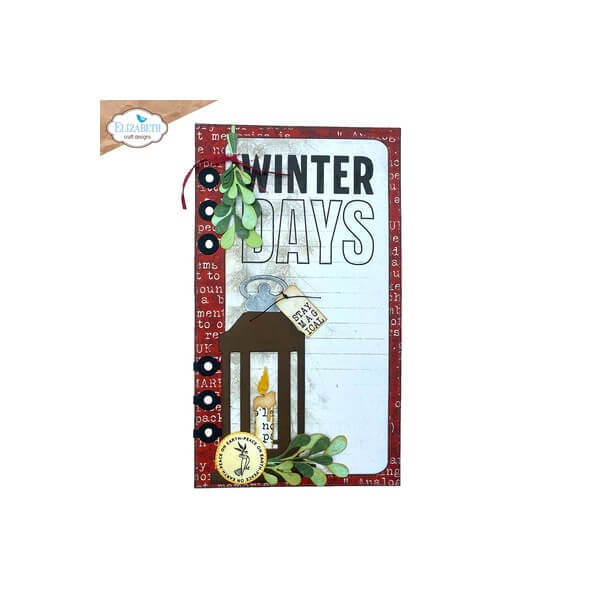 Elizabeth Craft Clear Stamps - December Details CS273