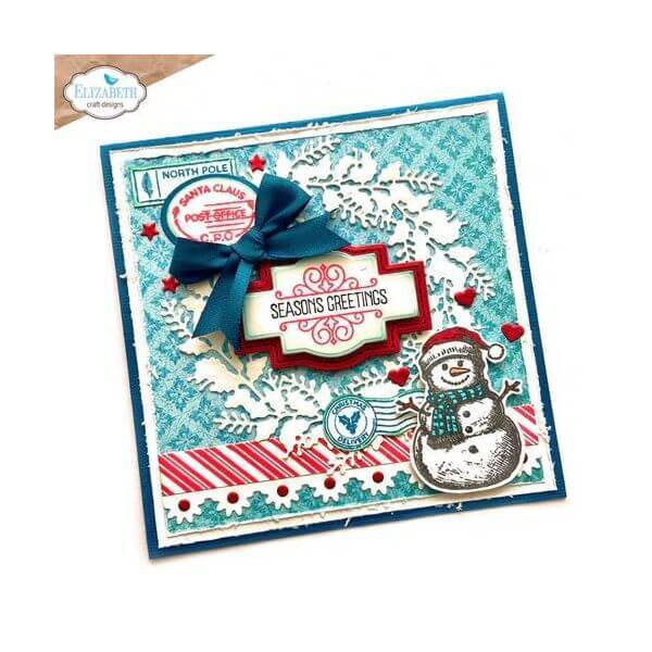 Elizabeth Craft Clear Stamps - Festive Season CS327