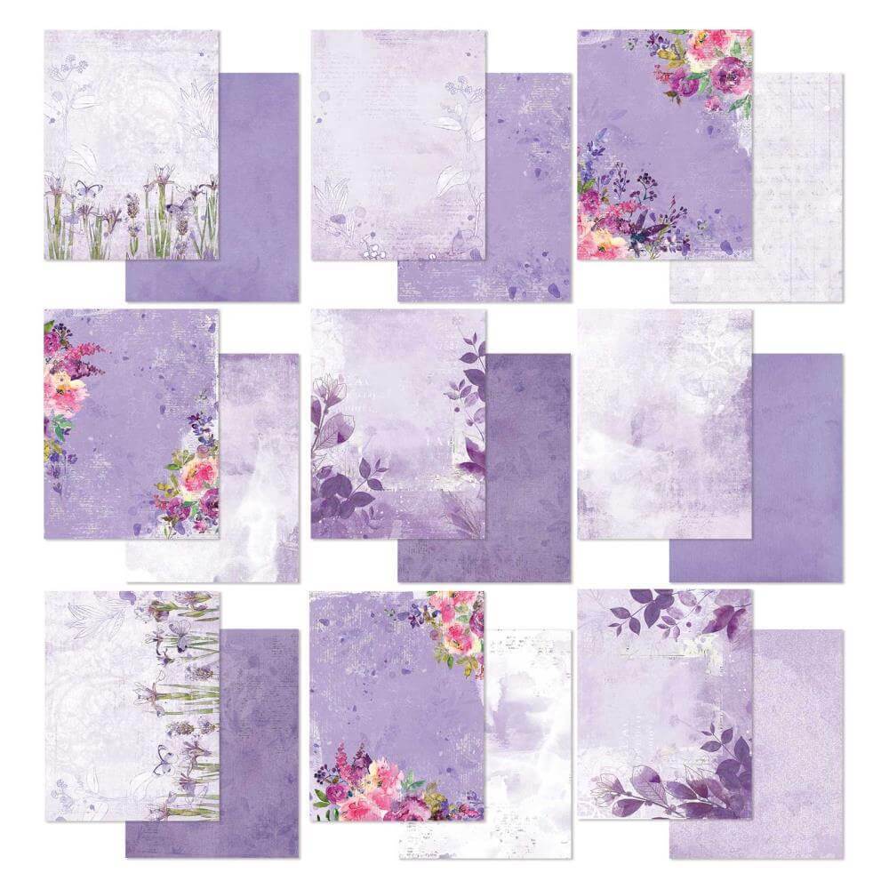 49 And Market Mini Collection Pack 6"X8" - Color Swatch: Lavender