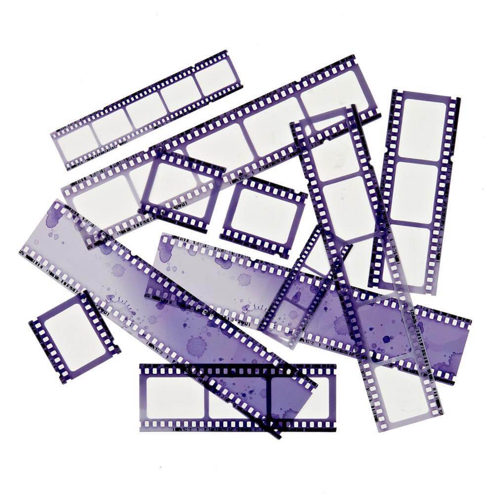 49 And Market - Color Swatch: Lavender Acetate Filmstrips