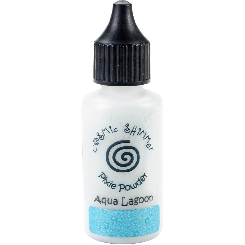 Cosmic Shimmer Pixie Powder 30ml - Aqua Lagoon