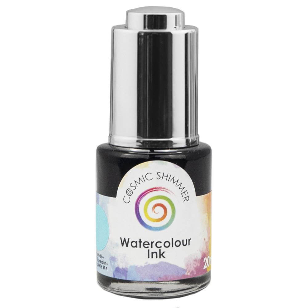 Cosmic Shimmer Watercolour Ink 20ml - Peacock Teal
