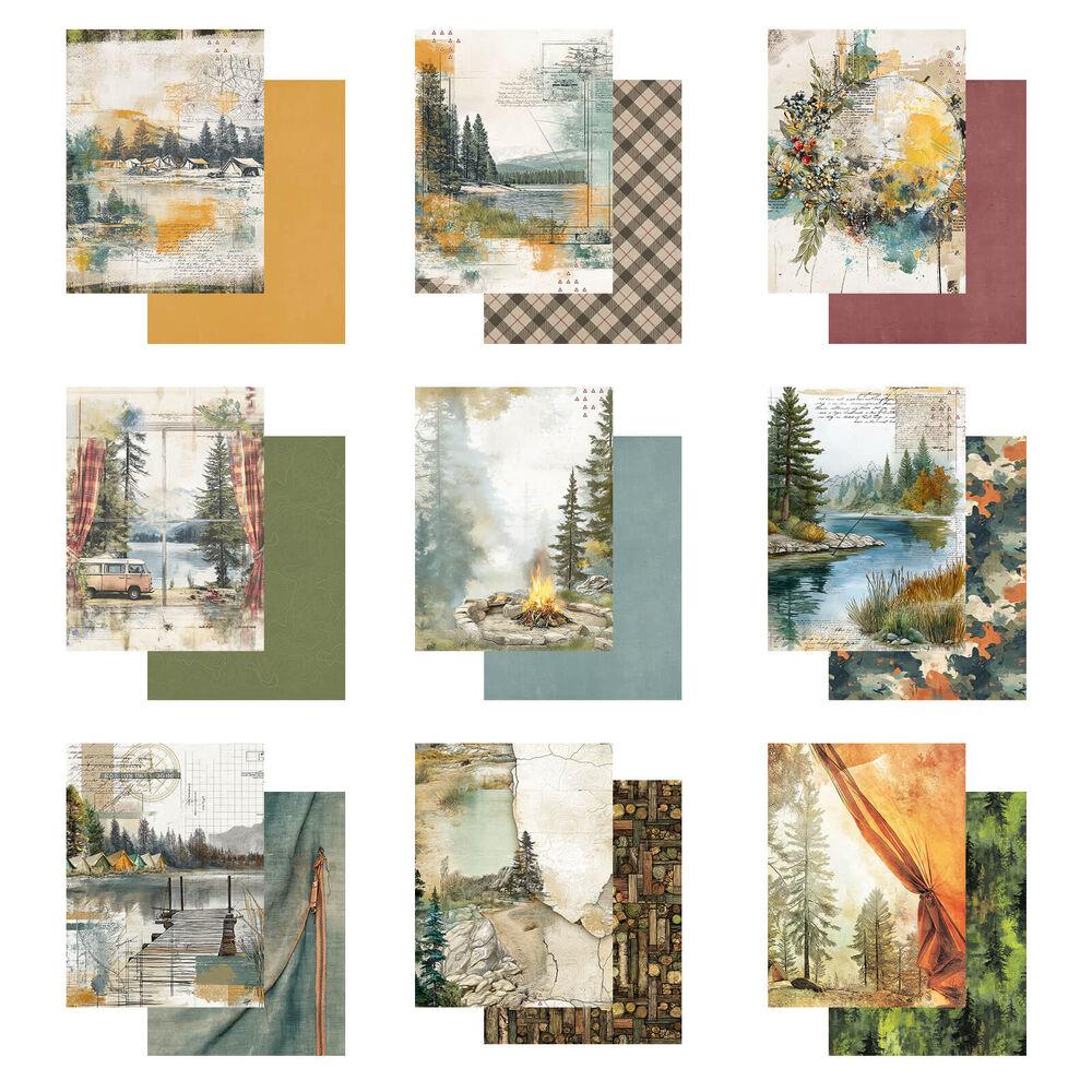 49 And Market Collection Pack 6"X8" - Campfire Memories