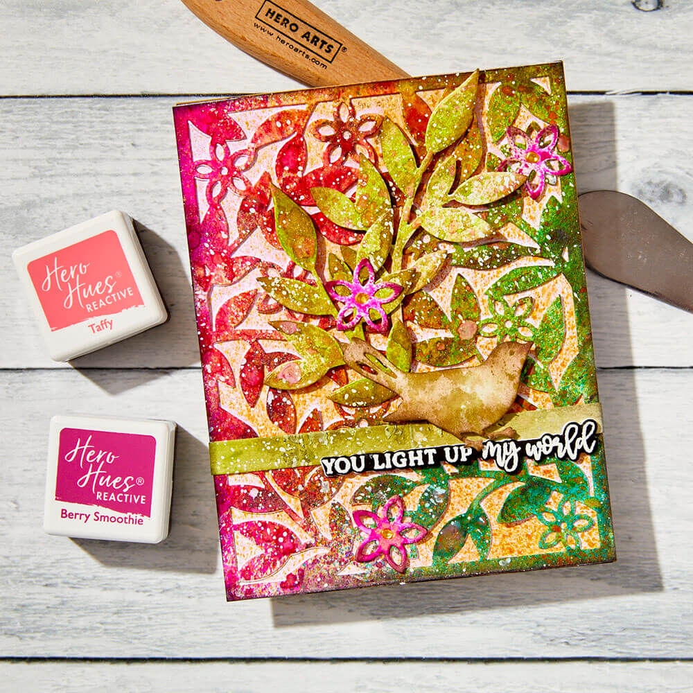 Hero Arts Dies - Blossoms & Birdsong Collection - Branches & Blossoms DF200