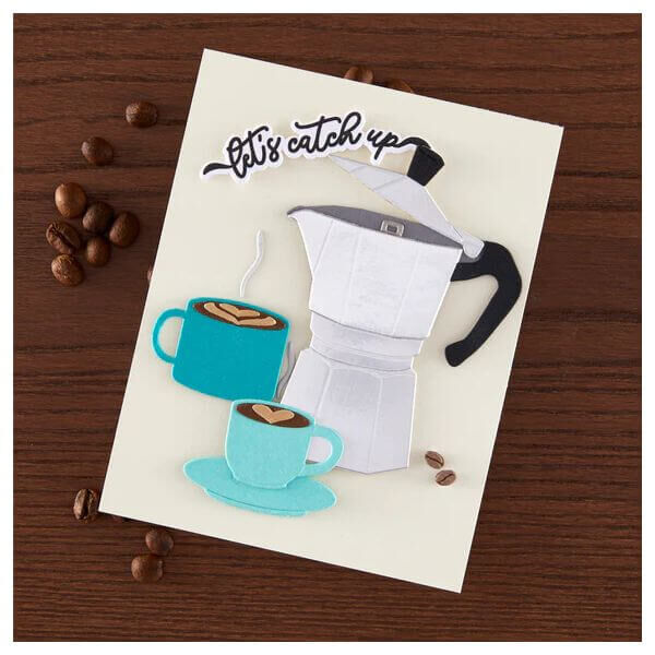Hero Arts Dies - Stovetop Espresso DF248